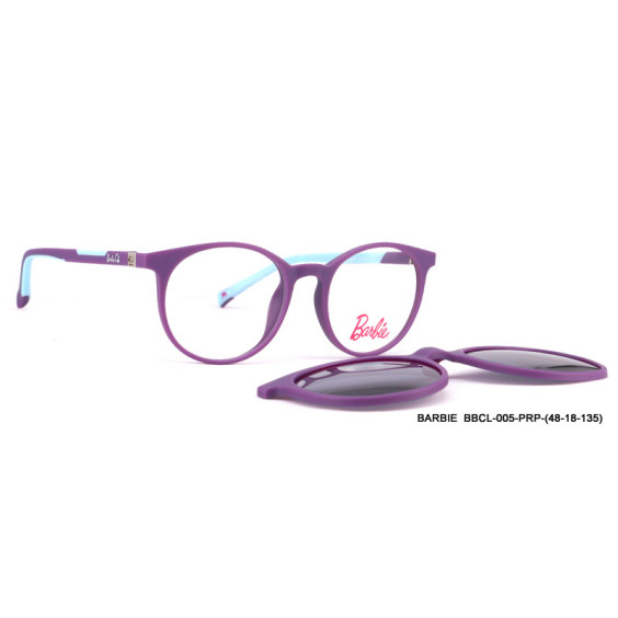 Дитячі  окуляри Barbie Clip-On BBCL-005-BLK