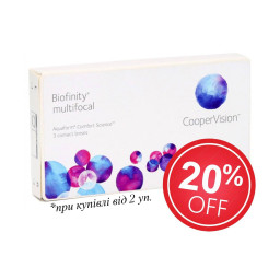 Контактні лінзи CooperVision BIOFINITY MULTIFOCAL