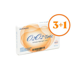 Контактні лінзи  Interojo O2O2 Toric Місячні