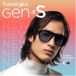 Essilor 1,5 ORMA Transitions Gen S Brown/Grey Crizal Easy Pro