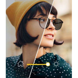 Divel Italia 1,61 fotochroma Gray/Brown