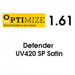 Optimize Single Vision 1.6 DEFENDER UV 420 SATIN