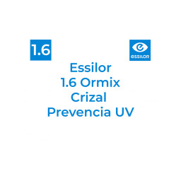 Essilor 1,6 ORMIX Crizal Prevencia UV